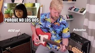 Video thumbnail for Princeton Reverb 65 RI VS. Vox AC15 CC1 by 60 Cycle Hum