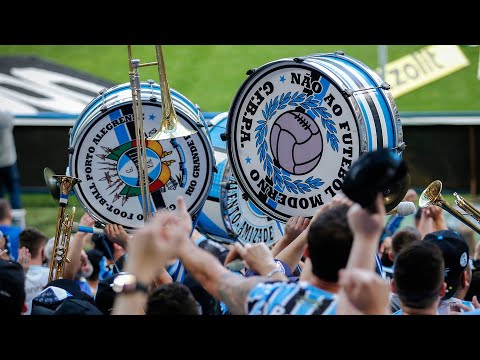 "Quando o clube e a torcida andam juntos o Grêmio fica forte demais" Barra: Geral do Grêmio &bull; Club: Grêmio