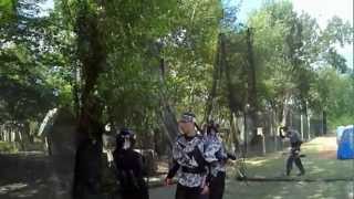 preview picture of video 'Paintball Paradis Etrembiere (France) 08.07.2012 Petite balade au Paradis ;-)!!'