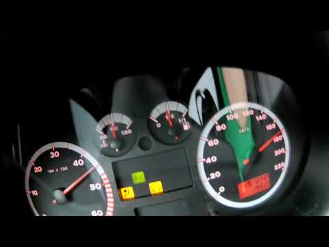 Seat Ibiza TDi 302hp Vory Acceleration 100 - 200km/h @11,3s  trochu do kopce