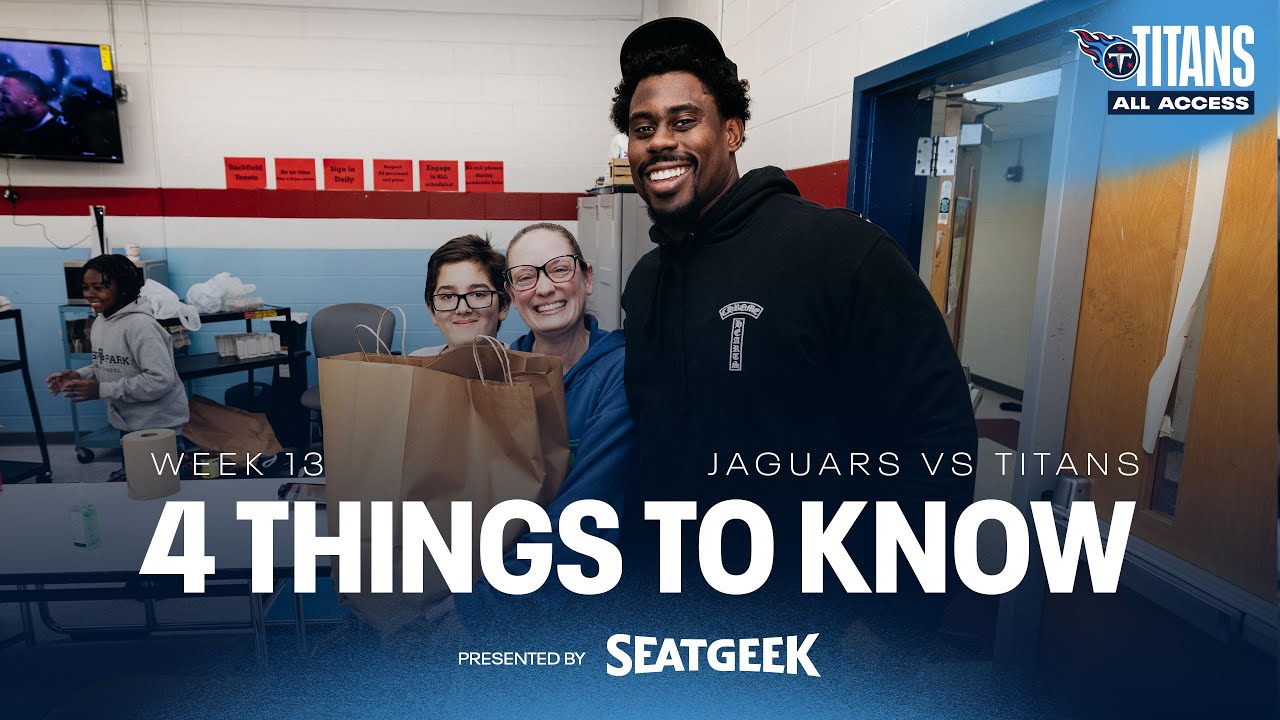 Titans News & Updates | Four Things To Know presented by SeatGeek