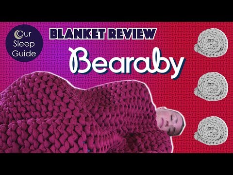 Bearaby Weighted Napper Blanket and Weighted Comforter Review