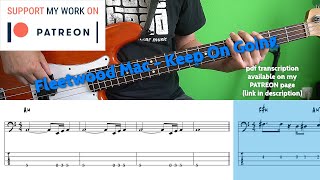 Fleetwood Mac - Keep On Going (Bass cover with tabs)