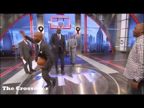 Charles Barkley punches shaq and runs away