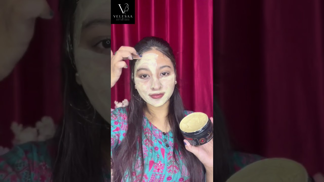 Velesaa RoseWhite Thanaka Face Mask | Brightening & Oil Control Mask
