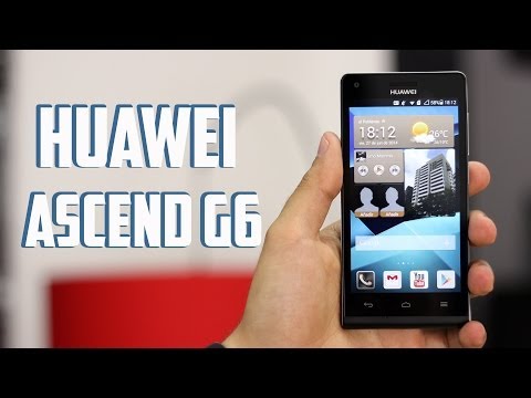 Huawei Ascend G6, review en Español
