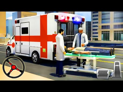 Ambulance Rescue Simulator - City Rescue VAN Driving Game | Best Android Gameplay