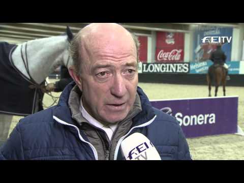 Longines FEI World Cup™ Jumping 2014/15 - Helsinki - Michael Whitaker.