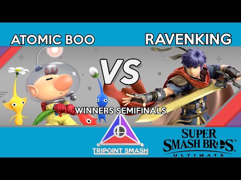 Tripoint Smash 46 - Winners Semifinals - Atomic Boo (Olimar) Vs. Ravenking (Ike)