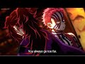 Kokushibo Cuts Akaza Hand Demon Slayer Season 3 Episode 1 1080p