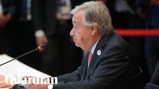 UN chief Guterres: 'We must do everything to avoid an all-out war in Lebanon'