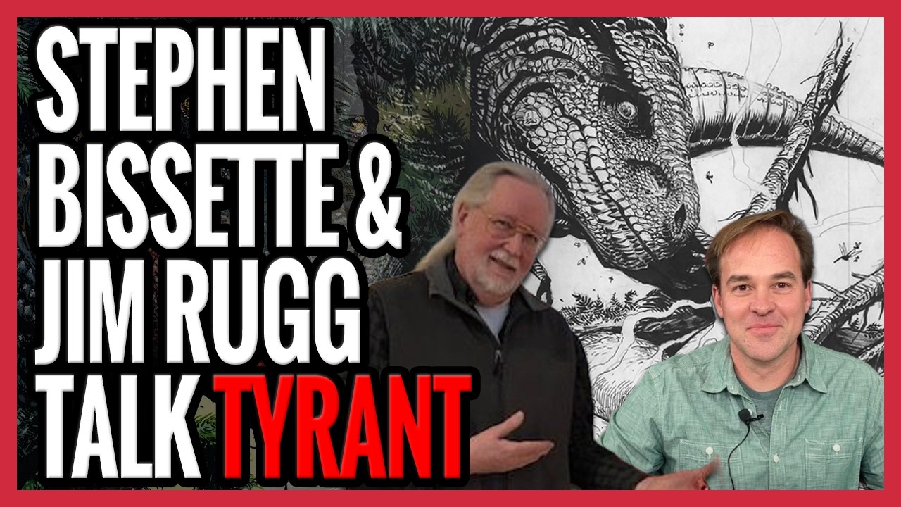 Talking Comics & Dinosaurs with TYRANT Creator Stephen R. Bisette & Jim Rugg!