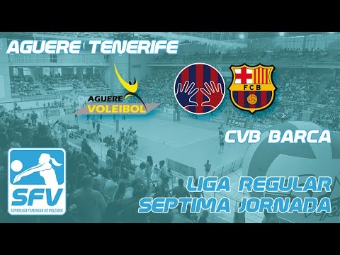 COMPETICIÓN SFV - JORNADA 7 - AGUERE TENERIFE - CVB BARCA