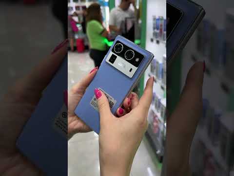 Smartphone Tecno Phantom V Fold 2 5G AE10 512GB 12GB RAM Dual SIM Tela 7.85" - Azul - 2