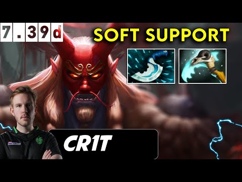 Cr1t Grimstroke Soft Support - The International TI14 Dota 2 Patch 7.39d Pro Player Gameplay