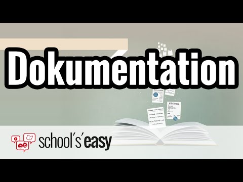 Dokumentation - Merkmale - Textsorten unterscheiden