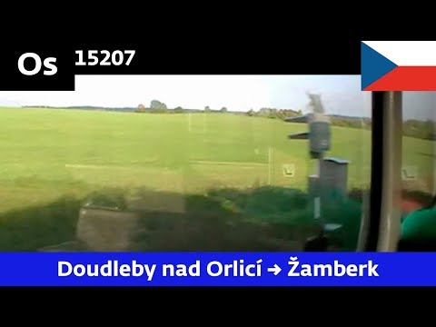 Jízda vlakem Os 15207 - 1.10.2010 [480p]