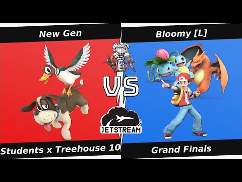 Students x Treehouse 10 Grand Finals - New Gen (Duck Hunt) Vs. Bloomy [L] (PKM Trainer) Smash Ultima