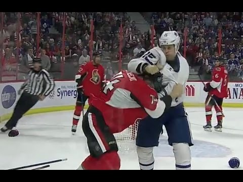 Matt Martin vs Mark Borowiecki