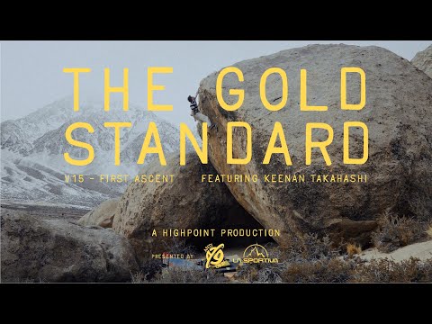 THE GOLD STANDARD (V15 First Ascent)