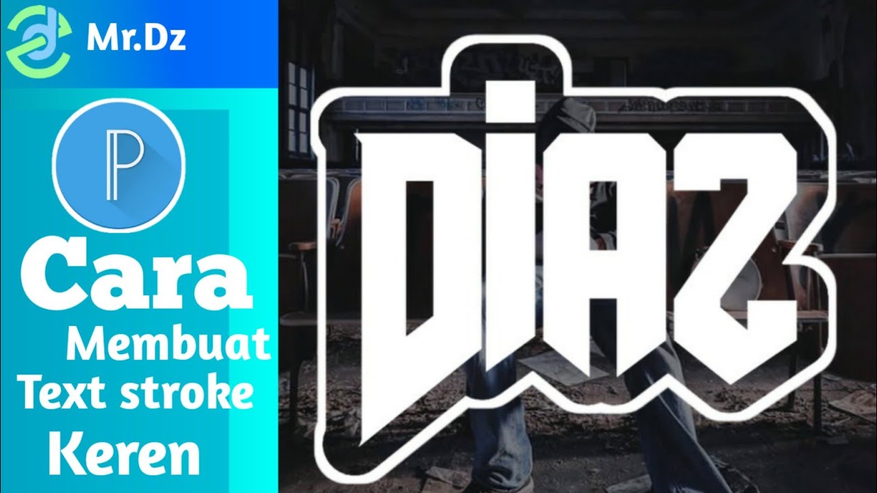 Putar video Cara membuat text stroke/outline transparan(pixellab tutorial) sekarang Cara membuat text stroke/outline transparan(pixellab tutorial)