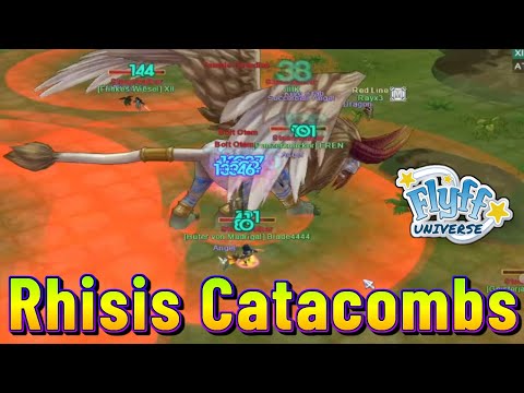 Flyff Universe - Rhisis Catacombs auf Nightmare Schwierigkeit, Perma Stun und Mega AOE DMG