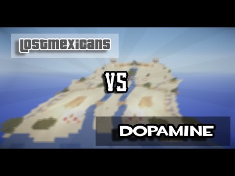 EPIC MINECRAFT PVP: LostMexicans vs Dopamine in Desert Sanctuary