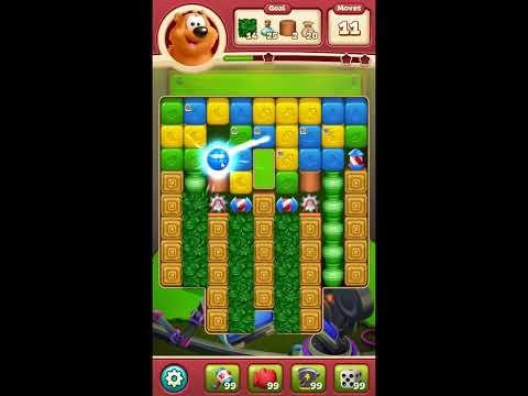 Toon Blast Level 8352 - NO BOOSTERS 🐻🐺🐱 | SKILLGAMING ✔️