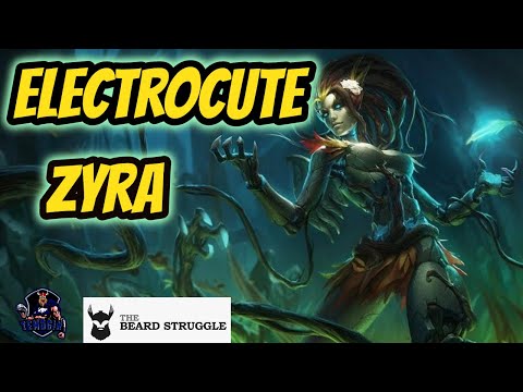 Electrocute Zyra Support! OP Damage!