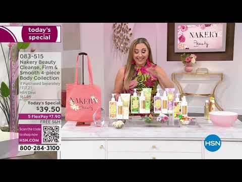 HSN | Nakery Beauty Celebration - All On Free Shipping 07.12.2023 - 06 PM