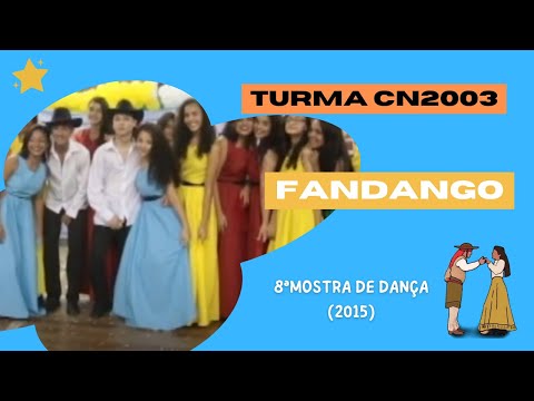 APRESENTAÇÃO DA TURMA CN2003 - FANDANGO - 8ª MOSTRA DE DANÇA DO IEGRS (2015)