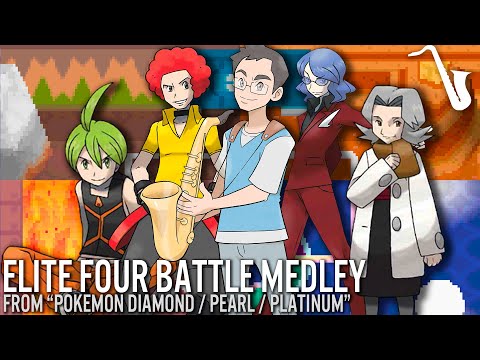 Pokémon DPPt: Sinnoh Elite Four Battle Medley || insaneintherainmusic