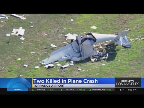 Two people dead after small plane crashes at Torrance Airport