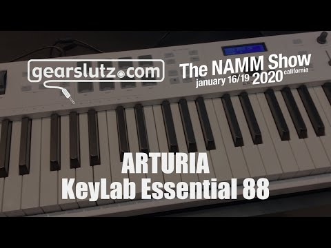 Arturia KeyLab Essential 88 - Gearslutz @ NAMM 2020