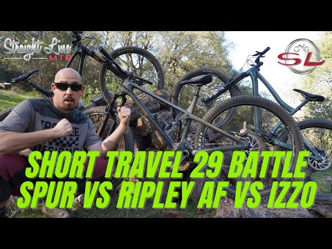 YT Izzo vs Ripley AF vs Transition Spur