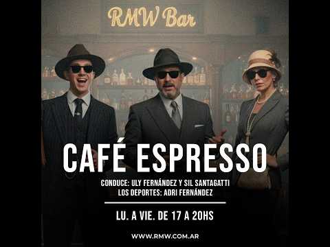 Café Espresso VIVO  desde  RMW Estudio  Pod 06052026