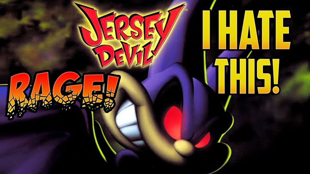 INEPT 3D TURD! RETRO RAGE QUIT: Jersey Devil! (PS1)
