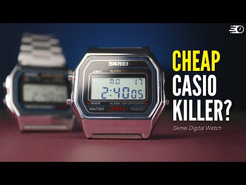 Is Casio REALLY The Best Cheap Watch Brand? - Casio vs Skmei Digital Watch Battle