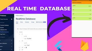 real time database firebase flutter || fetch Data From Firebase Realtime Database