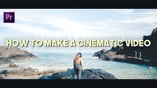 HOW TO EDIT A CINEMATIC SEQUENCE FAST - Premiere Pro