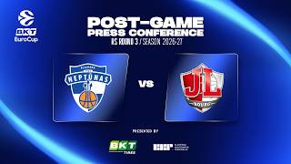 Neptunas - Bourg | Post-game press conference