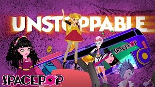 SpacePOP Unstoppable Music Video with Lyrics #readalong | SpacePOPgirls 🎤🌟 Cartoon