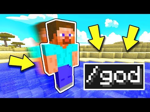 HO TROVATO UNO STEVE CAMMINARE SULL'ACQUA!! — TROLL AL HACKER | Minecraft ITA