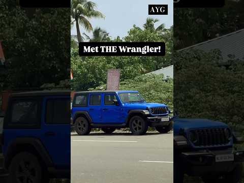 MAHINDRA THAR ROXX 5 DOOR VS JEEP WRANGLER 🥵 1ST IN INDIA COMPARISON 🤙🏻 #thar5door #jeep #thar #rox