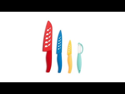 Kelsey Nixon Essentials 4piece Ceramic Cutlery Set