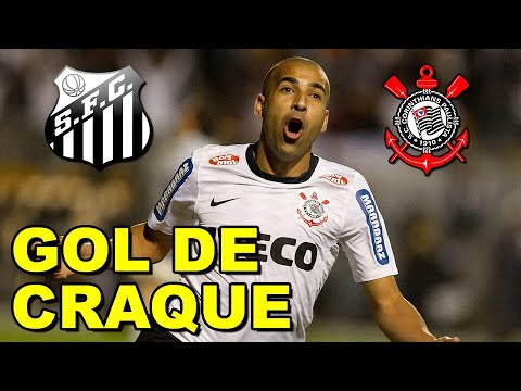 Santos 0 x 1 Corinthians Libertadores 2012 Gol Emerson Sheik 13/06/2012