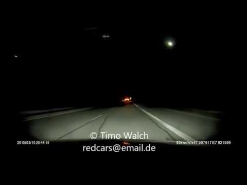 Meteorit, Satellit über Süddeutschland 15.3.2015