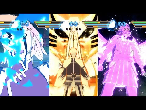 All Awakening & Transformations in Naruto Storm Connections