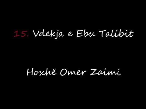 15. Vdekja e Ebu Talibit