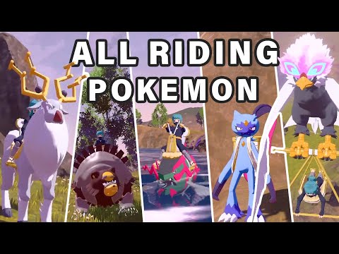 These are ALL the RIDEABLE Pokemon ► Pokemon Legends Arceus
